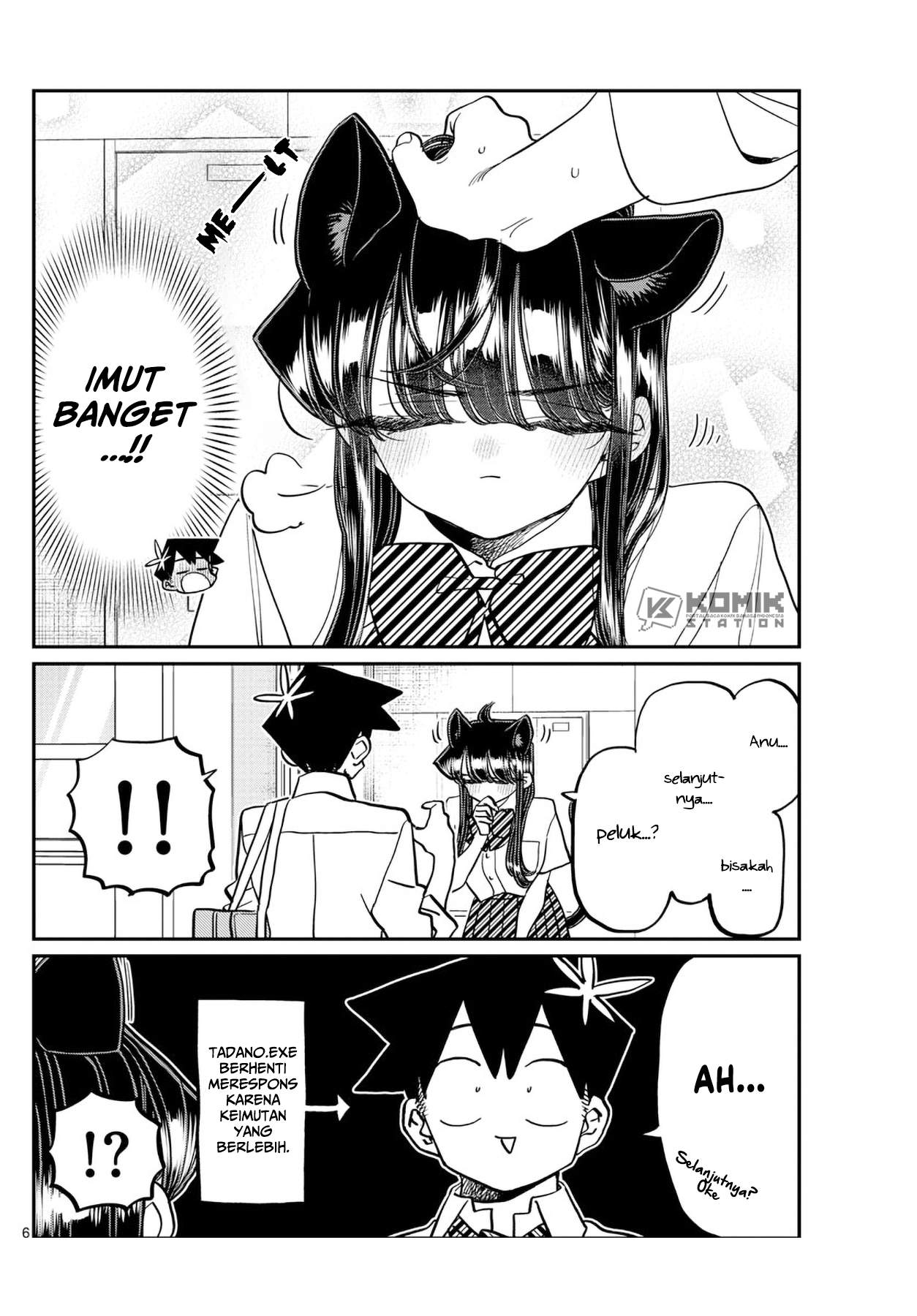 Komi-san Wa Komyushou Desu Chapter 395