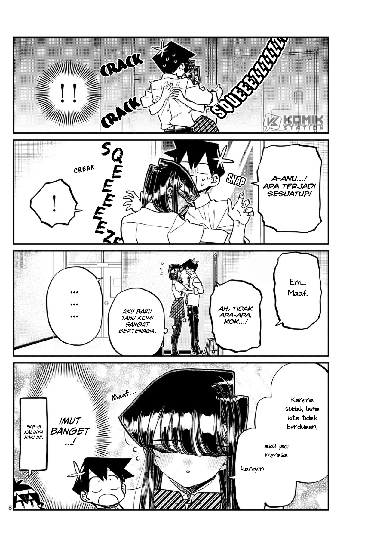 Komi-san Wa Komyushou Desu Chapter 395