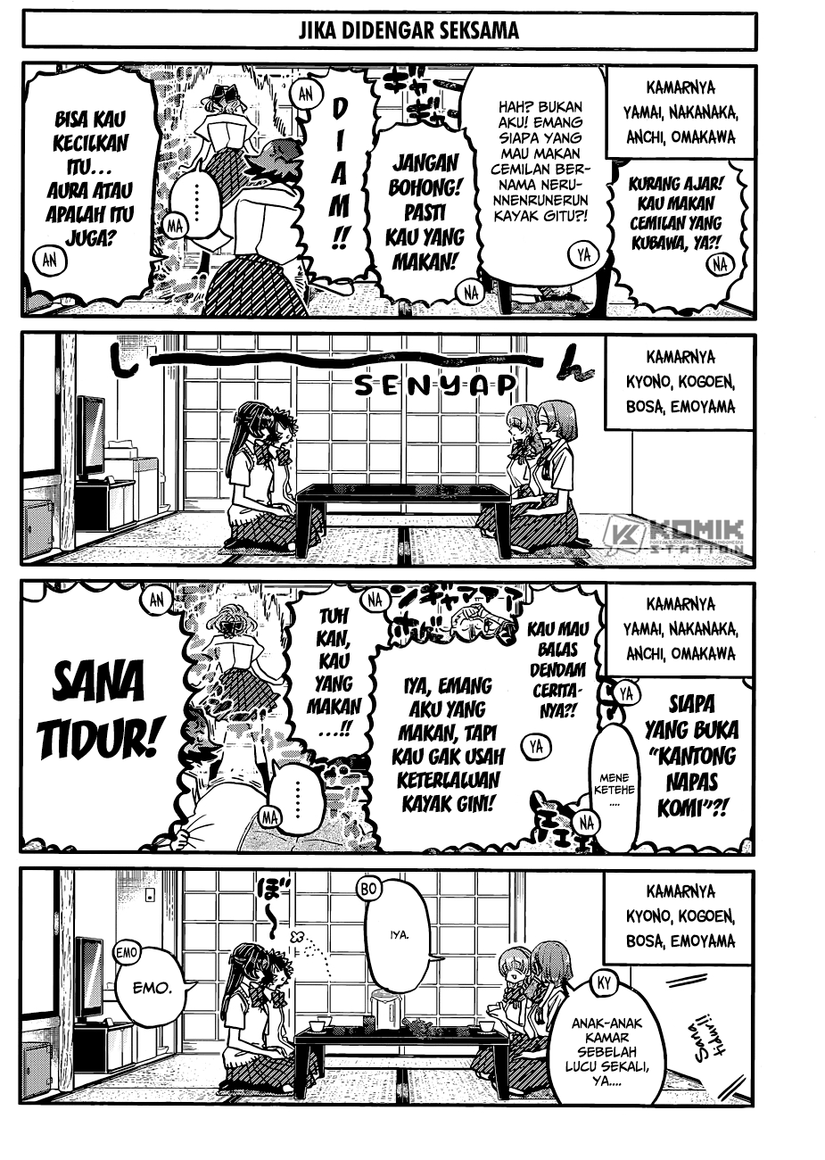 Komi-san Wa Komyushou Desu Chapter 396