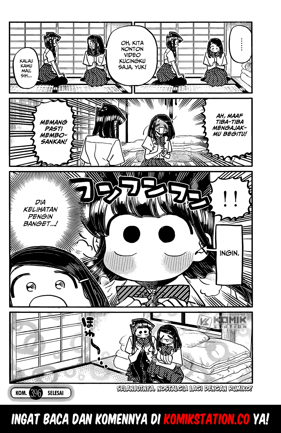 Komi-san Wa Komyushou Desu Chapter 396