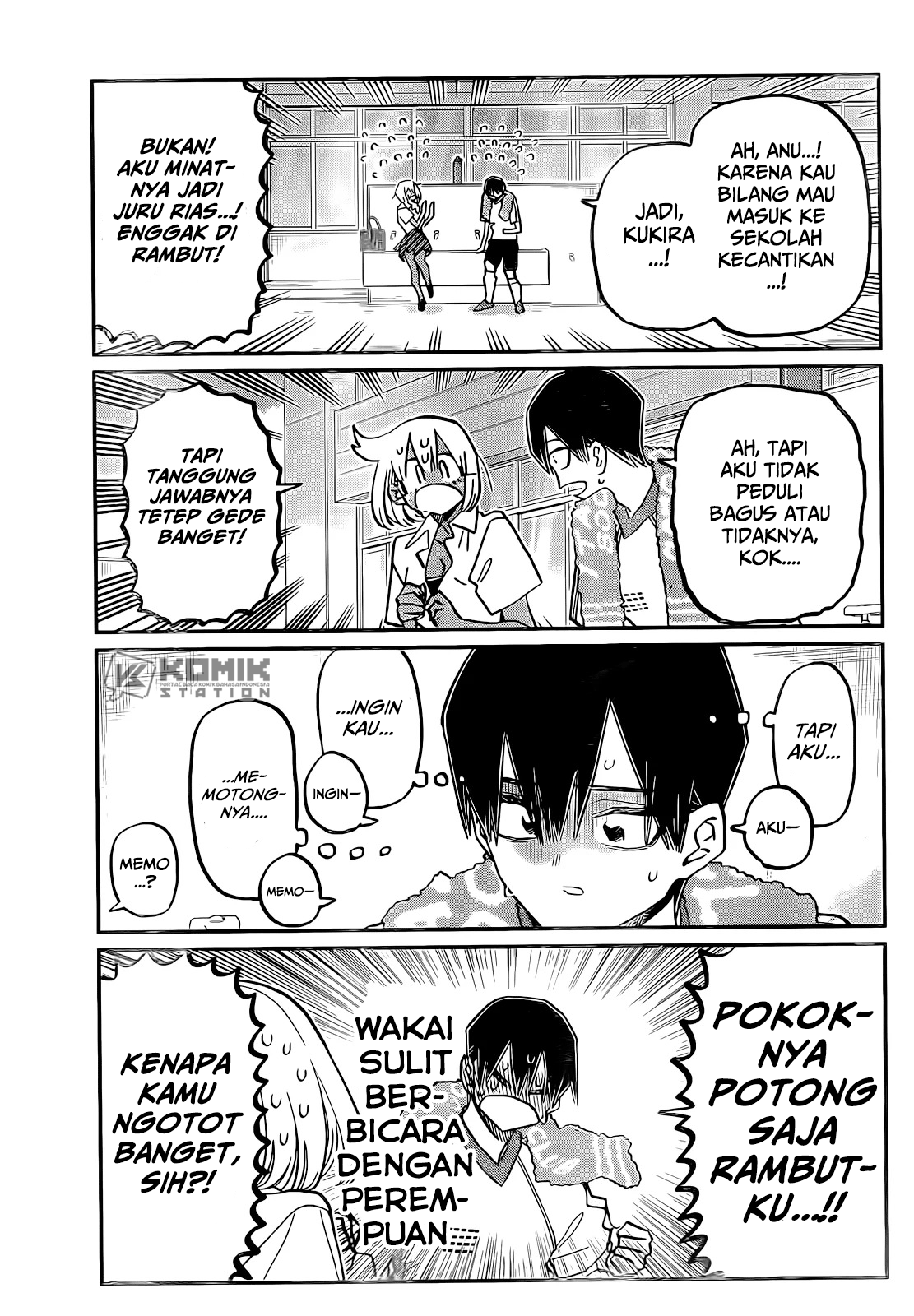 Komi-san Wa Komyushou Desu Chapter 397