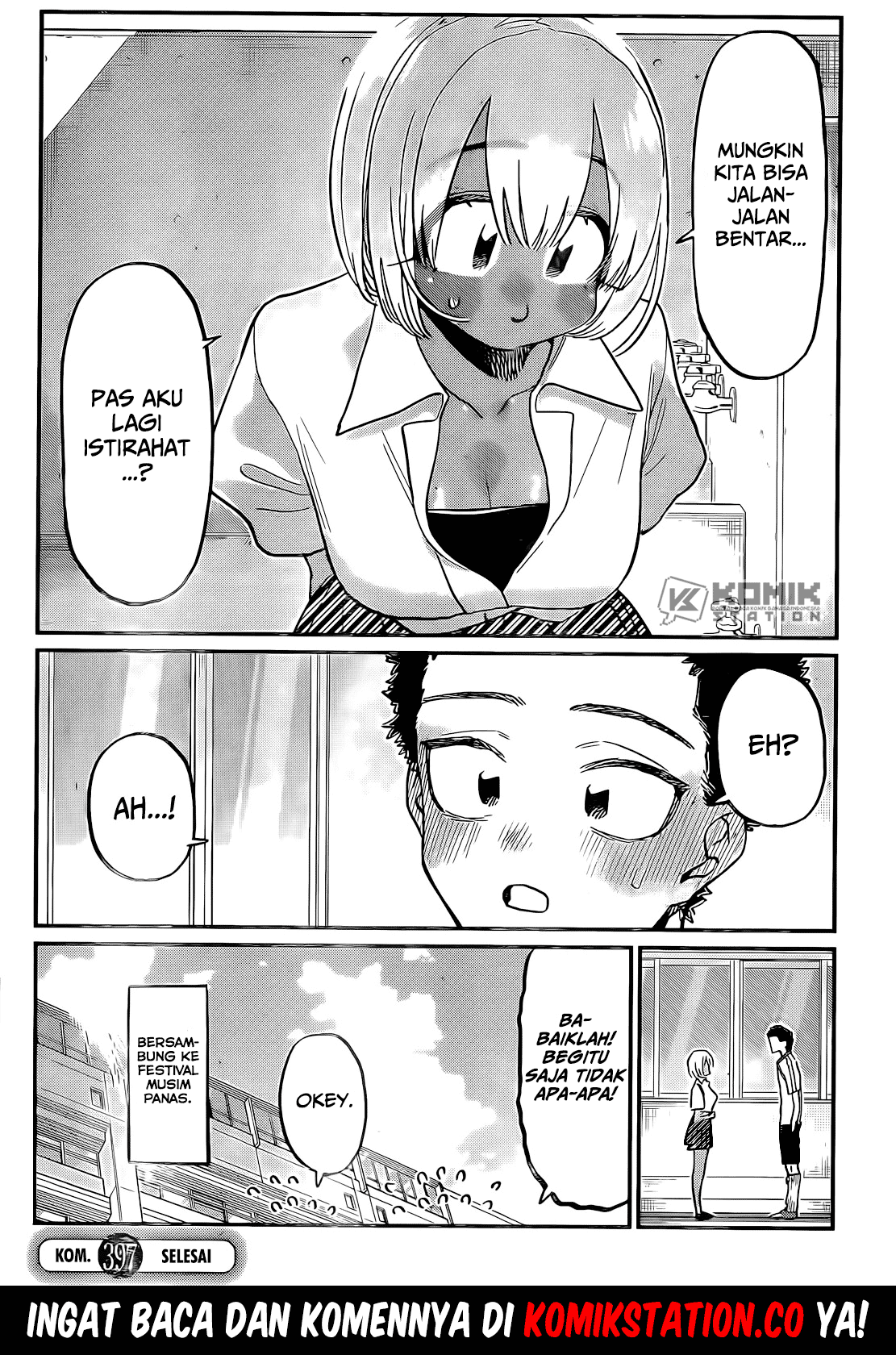 Komi-san Wa Komyushou Desu Chapter 397