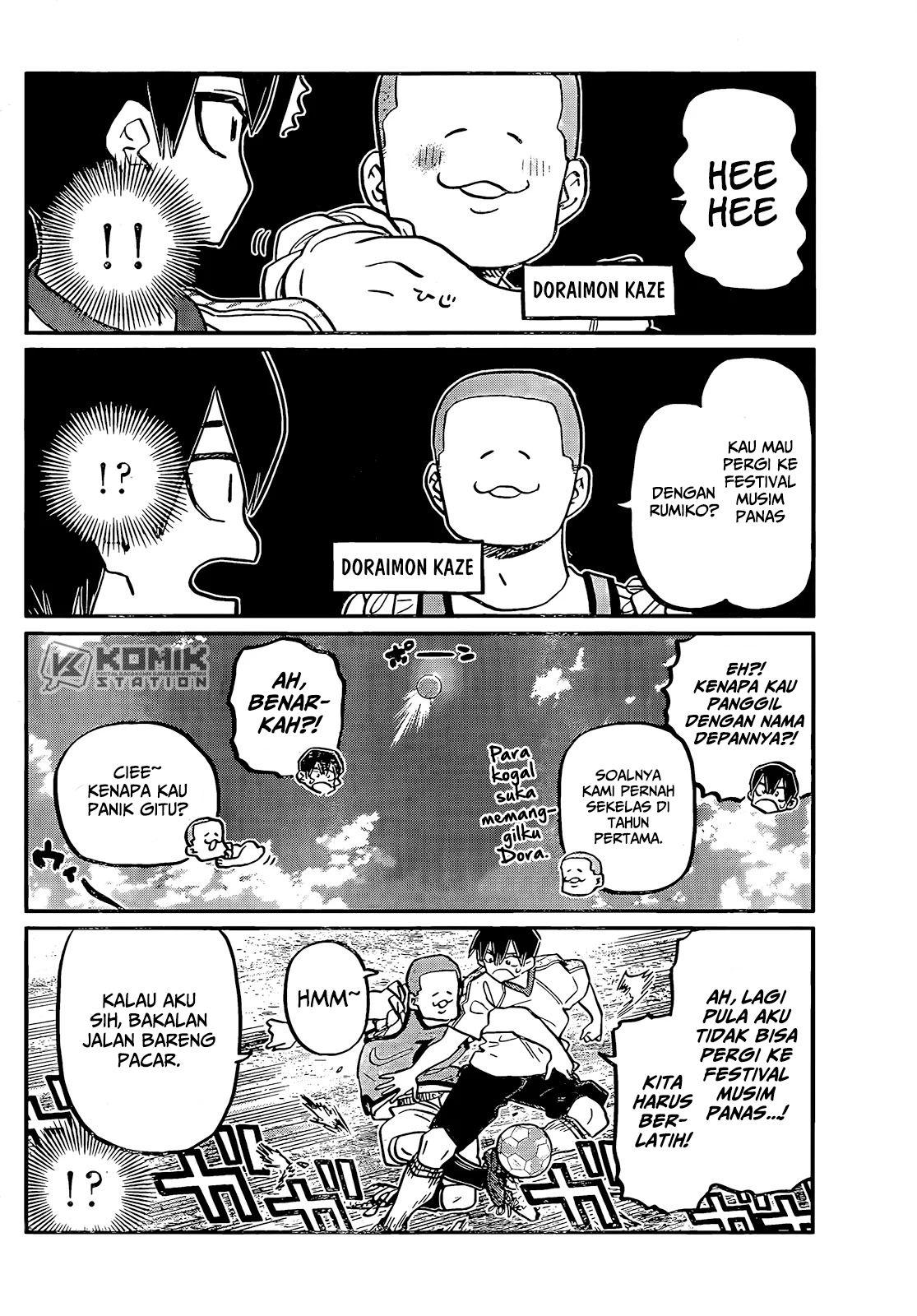 Komi-san Wa Komyushou Desu Chapter 397