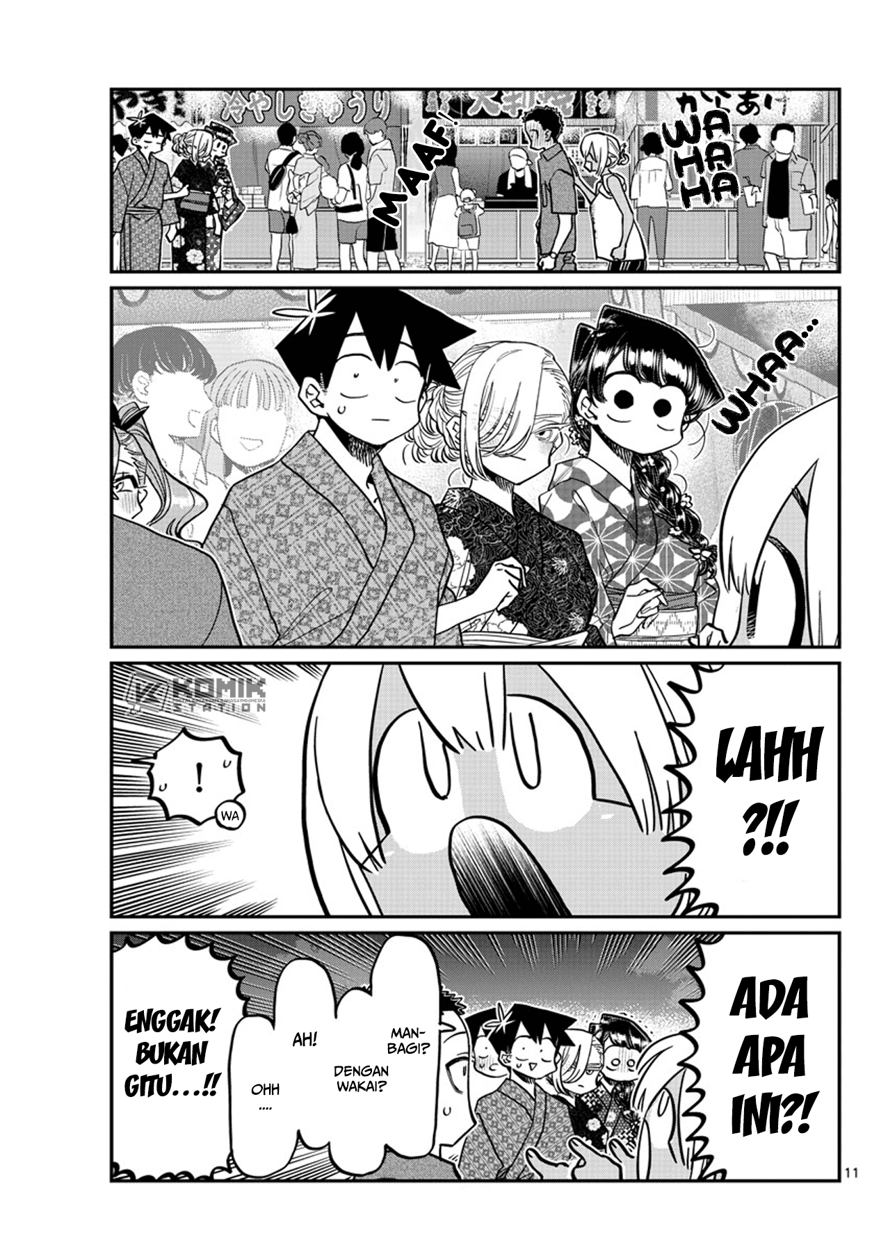 Komi-san Wa Komyushou Desu Chapter 398