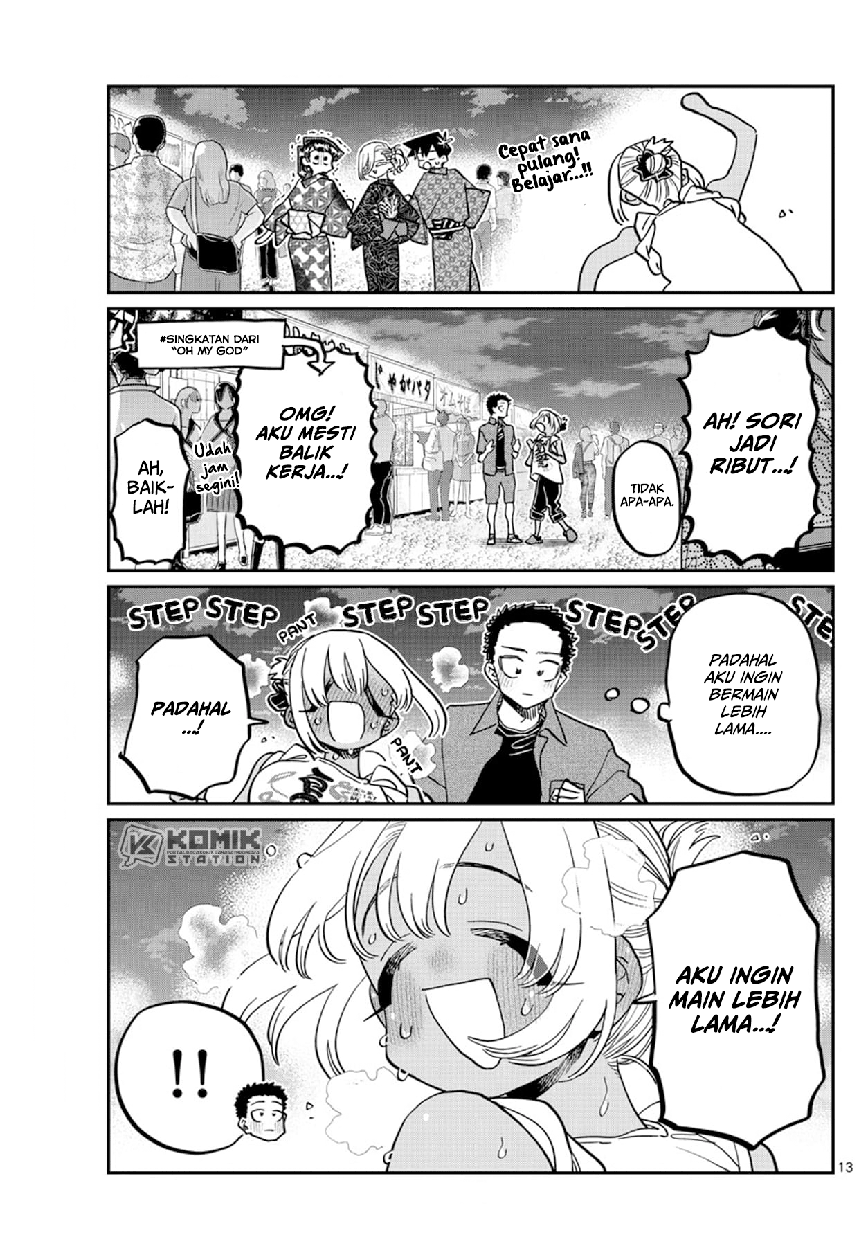 Komi-san Wa Komyushou Desu Chapter 398