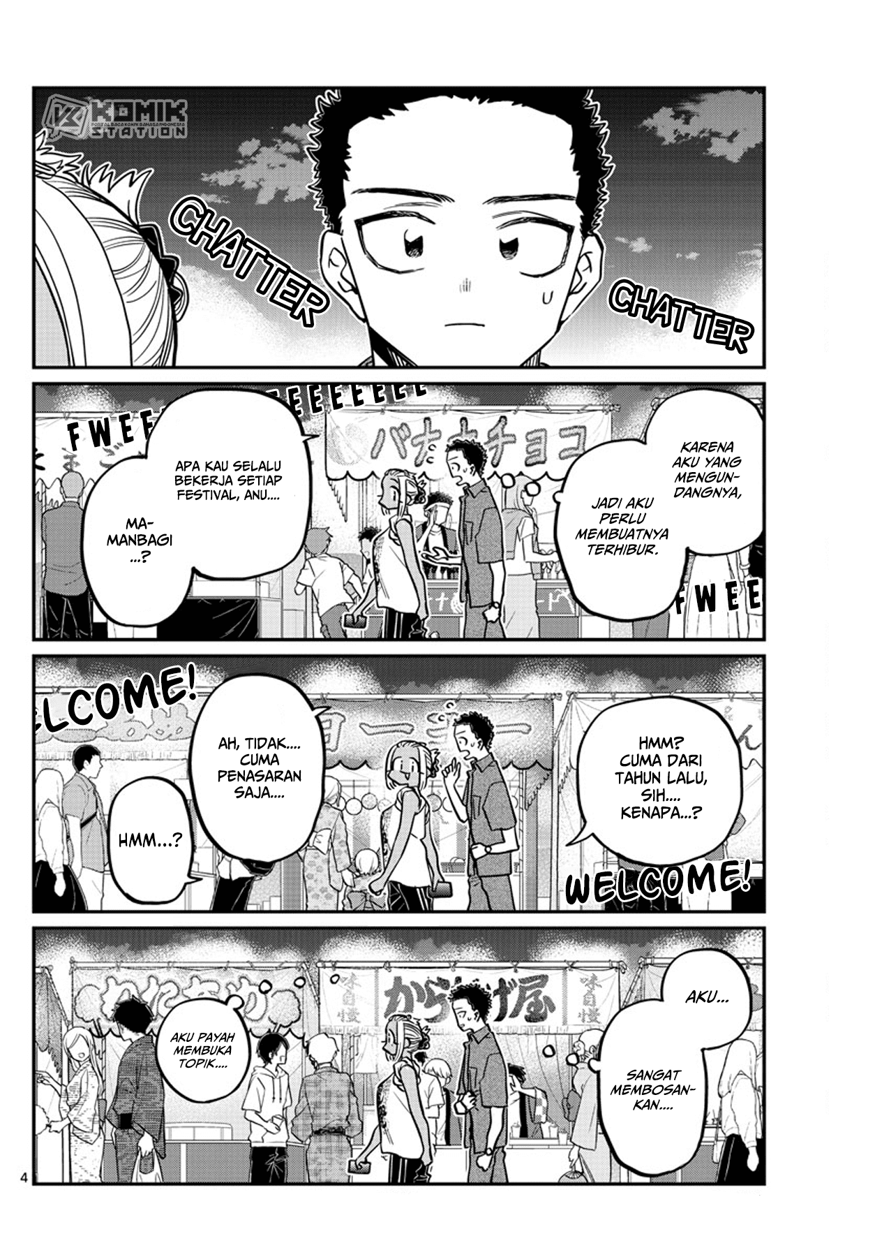 Komi-san Wa Komyushou Desu Chapter 398