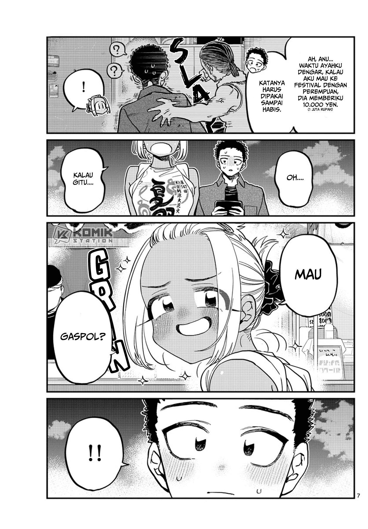 Komi-san Wa Komyushou Desu Chapter 398