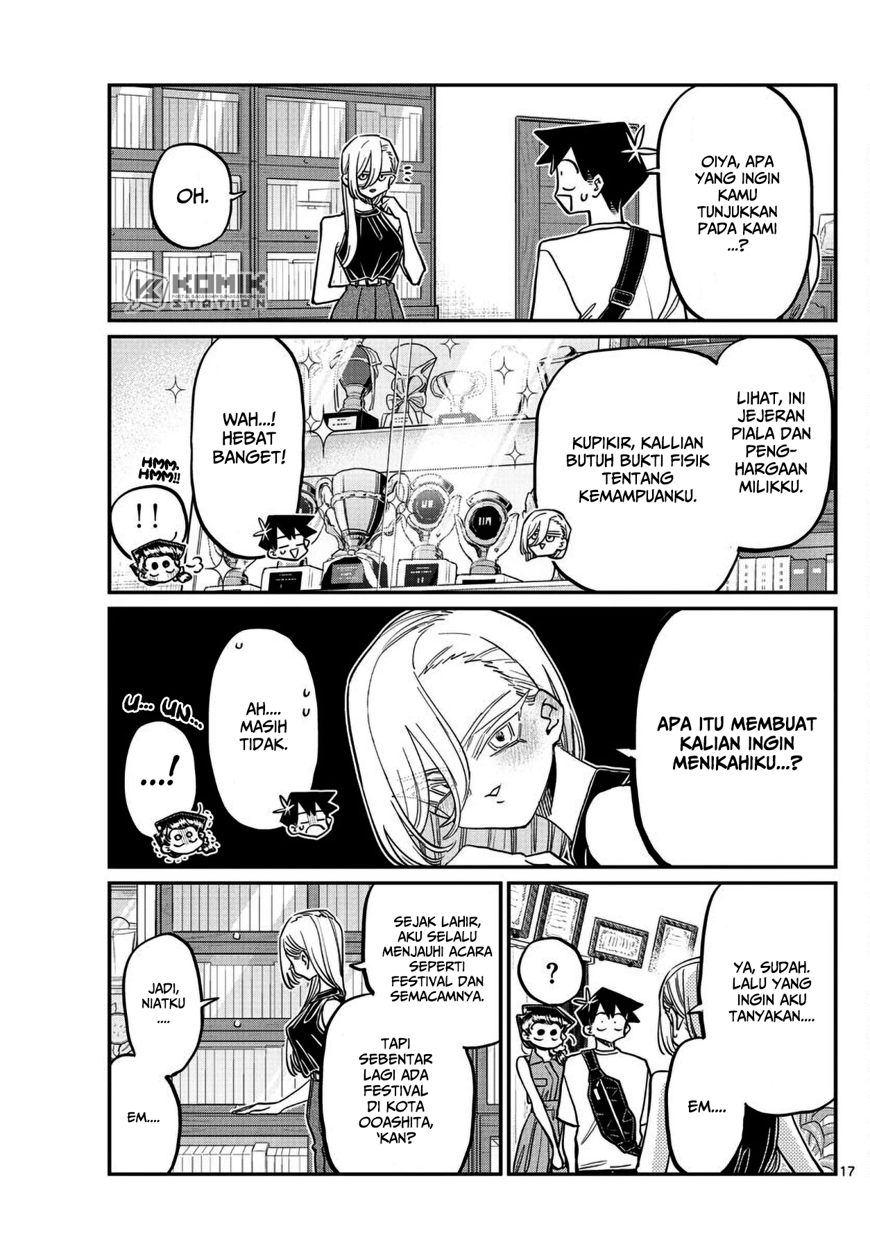 Komi-san Wa Komyushou Desu Chapter 400