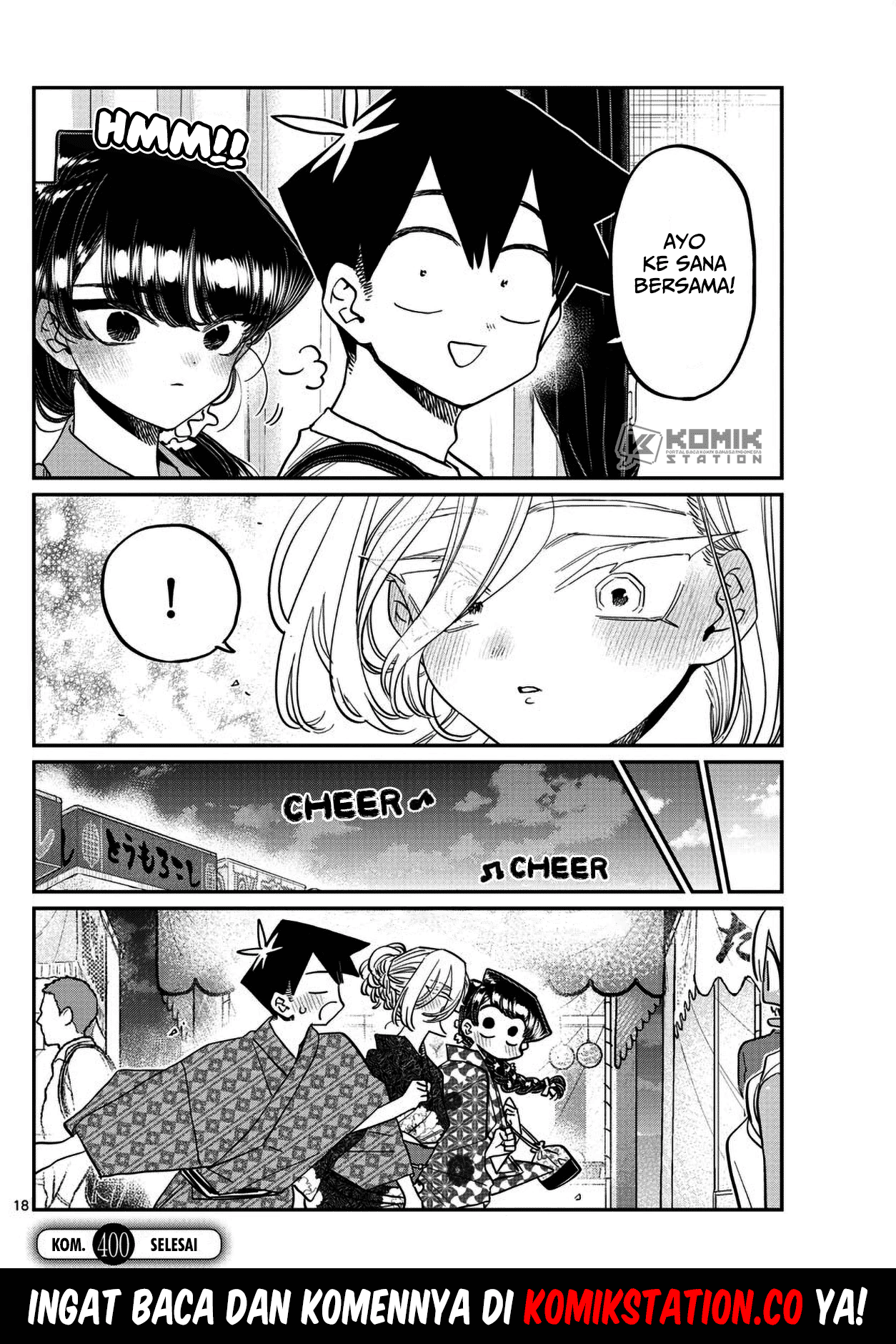 Komi-san Wa Komyushou Desu Chapter 400