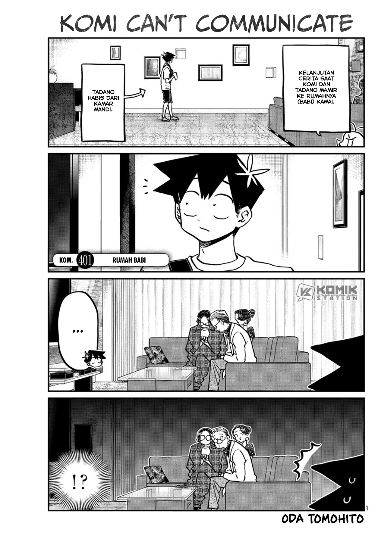 Komi-san Wa Komyushou Desu Chapter 401