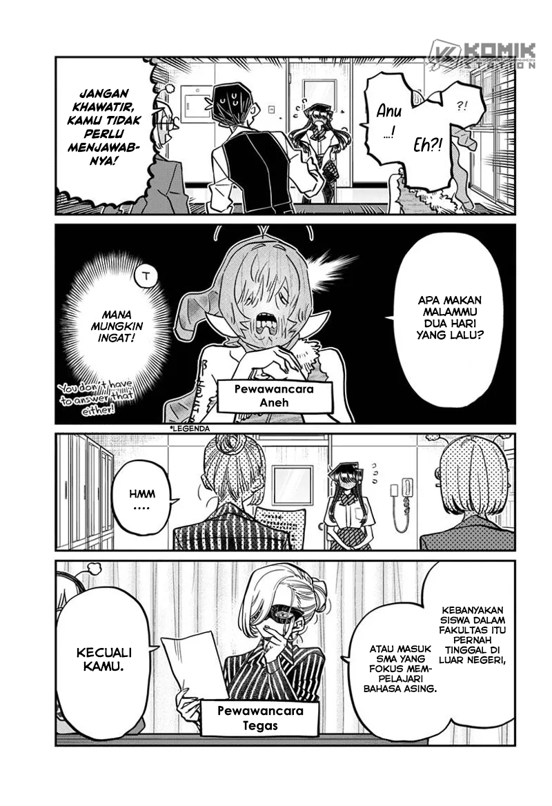 Komi-san Wa Komyushou Desu Chapter 407