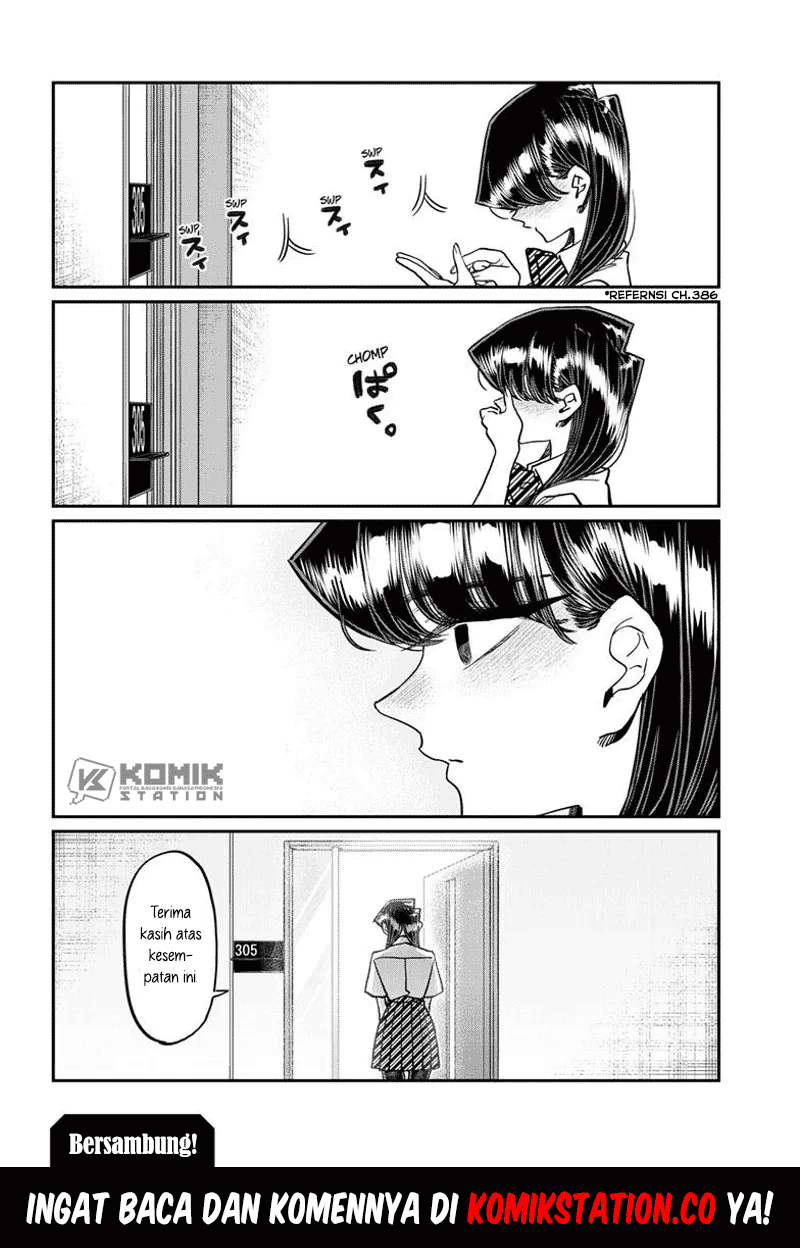 Komi-san Wa Komyushou Desu Chapter 407