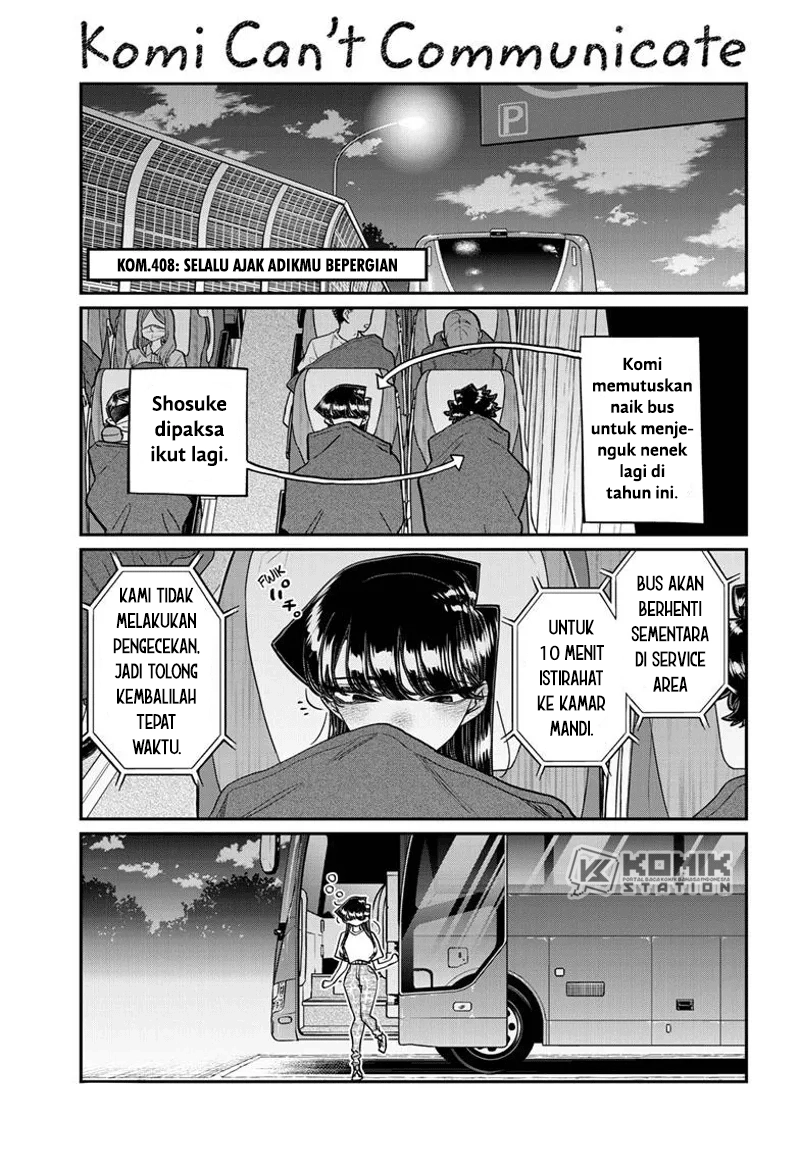 Komi-san Wa Komyushou Desu Chapter 408