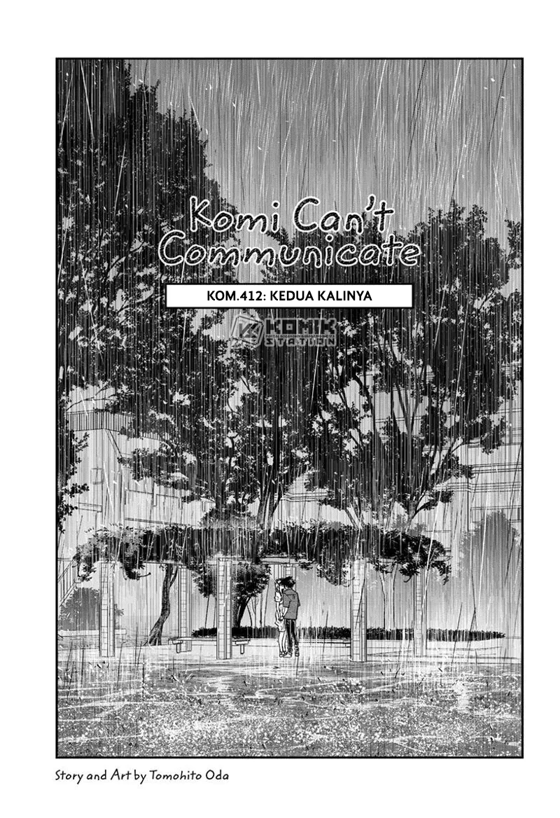 Komi-san Wa Komyushou Desu Chapter 412