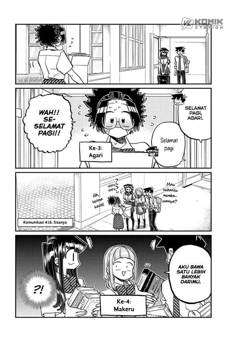 Komi-san Wa Komyushou Desu Chapter 416