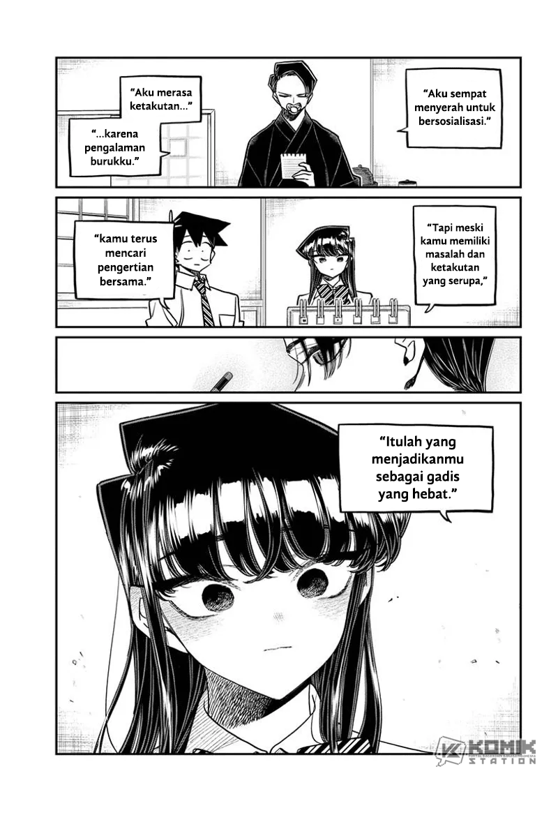 Komi-san Wa Komyushou Desu Chapter 417