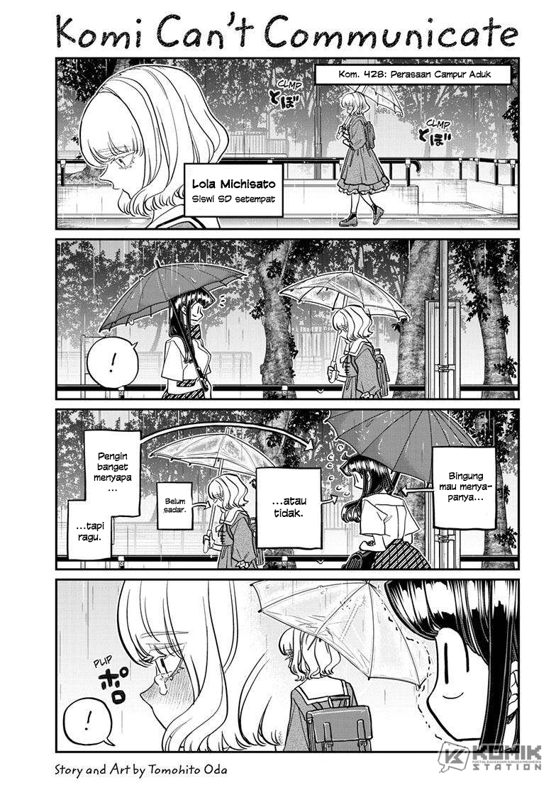 Komi-san Wa Komyushou Desu Chapter 428