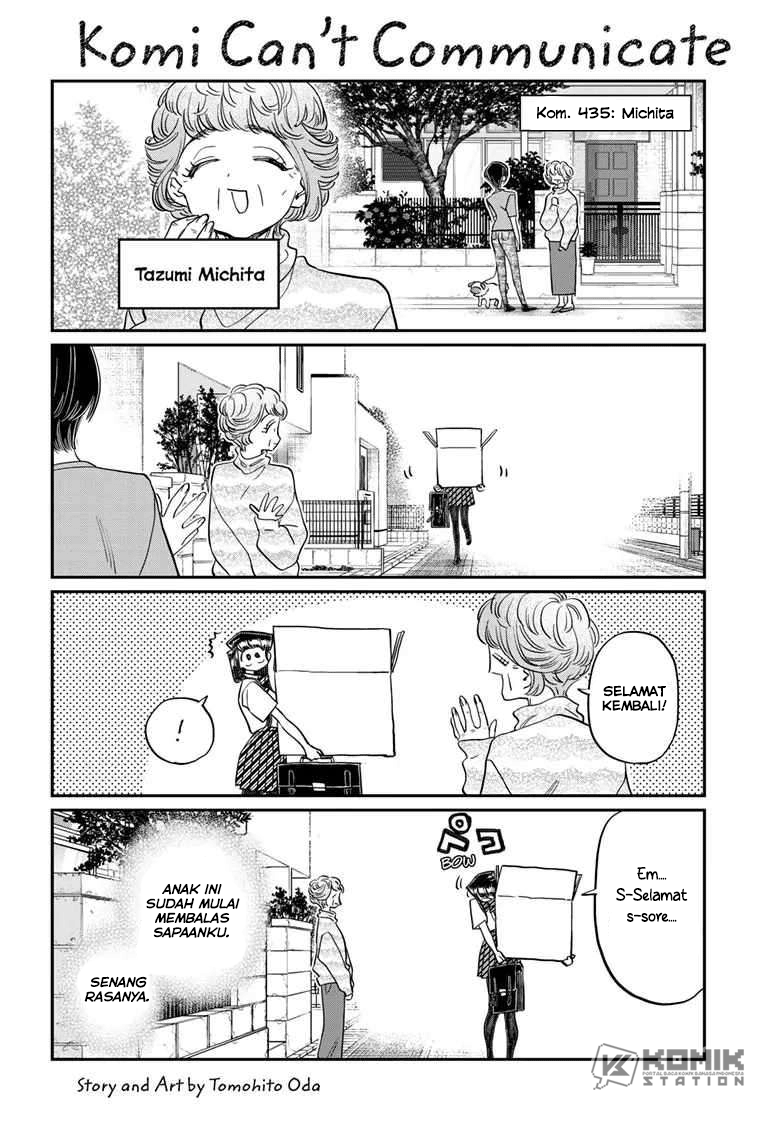 Komi-san Wa Komyushou Desu Chapter 435