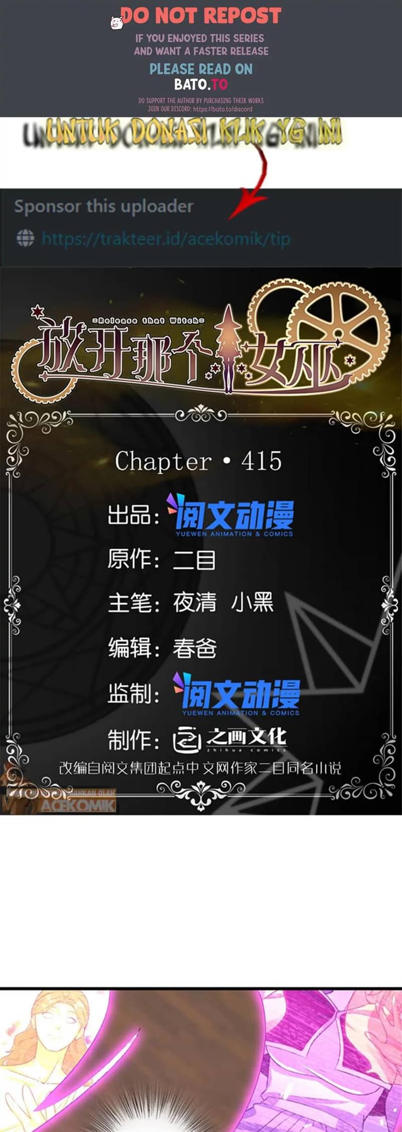 Release That Witch Chapter 415