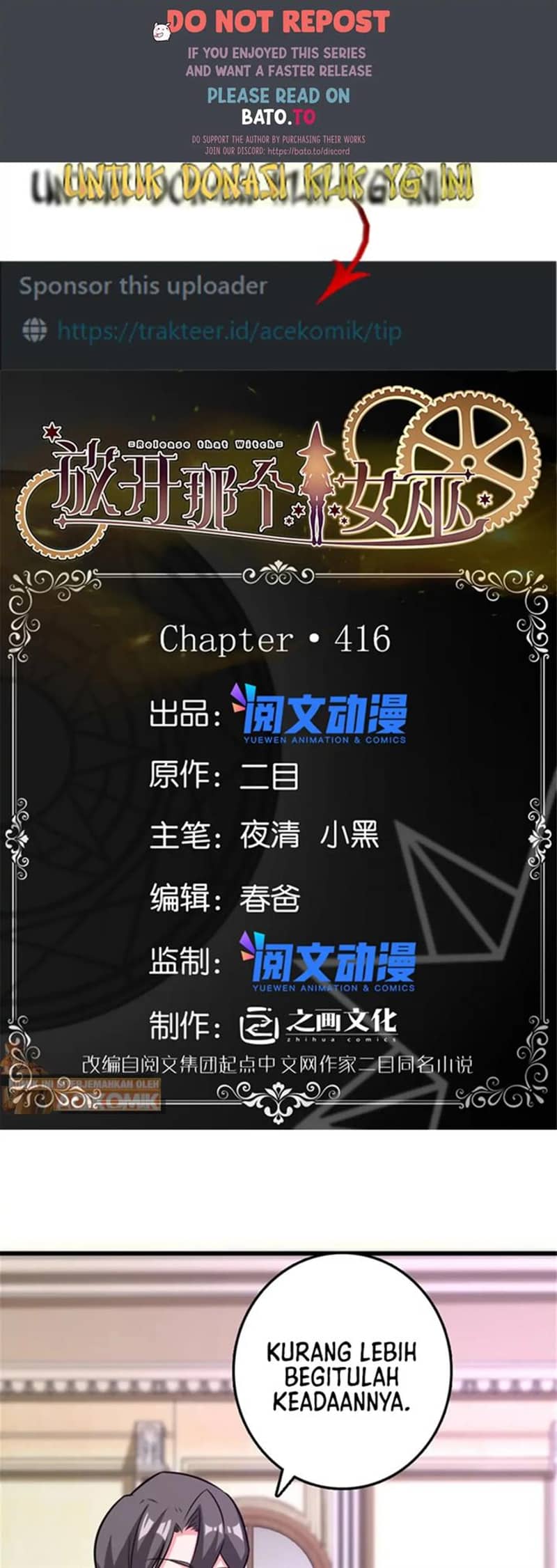 Release That Witch Chapter 416