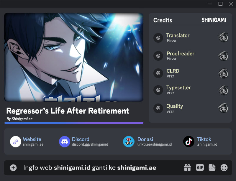 Regressor’s Life After Retirement Chapter 11
