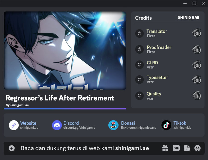 Regressor’s Life After Retirement Chapter 13