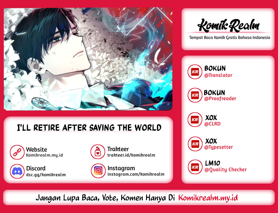 I’ll Retire After Saving The World Chapter 21