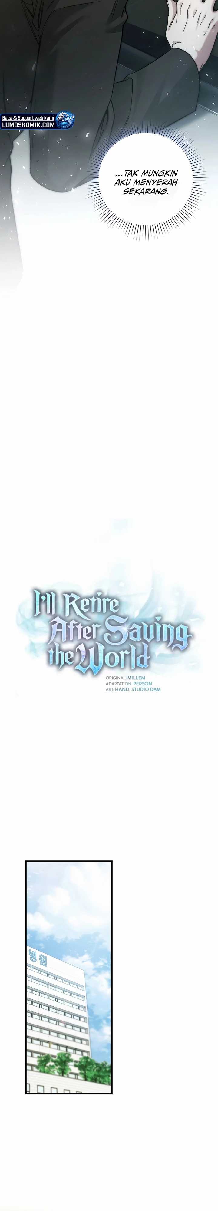 I’ll Retire After Saving The World Chapter 31