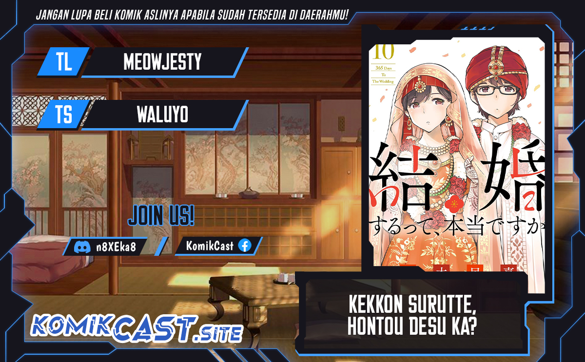 Kekkon Surutte, Hontou Desu Ka Chapter 108