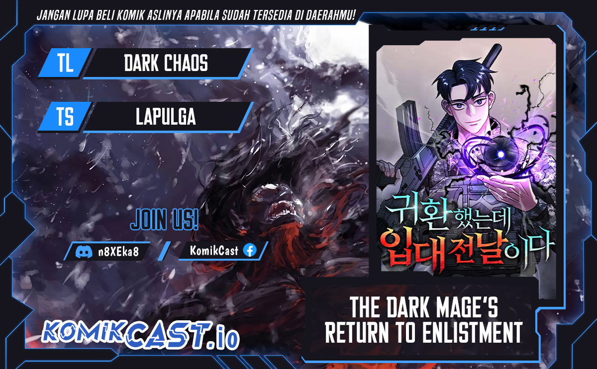 The Dark Mage’s Return To Enlistment Chapter 38