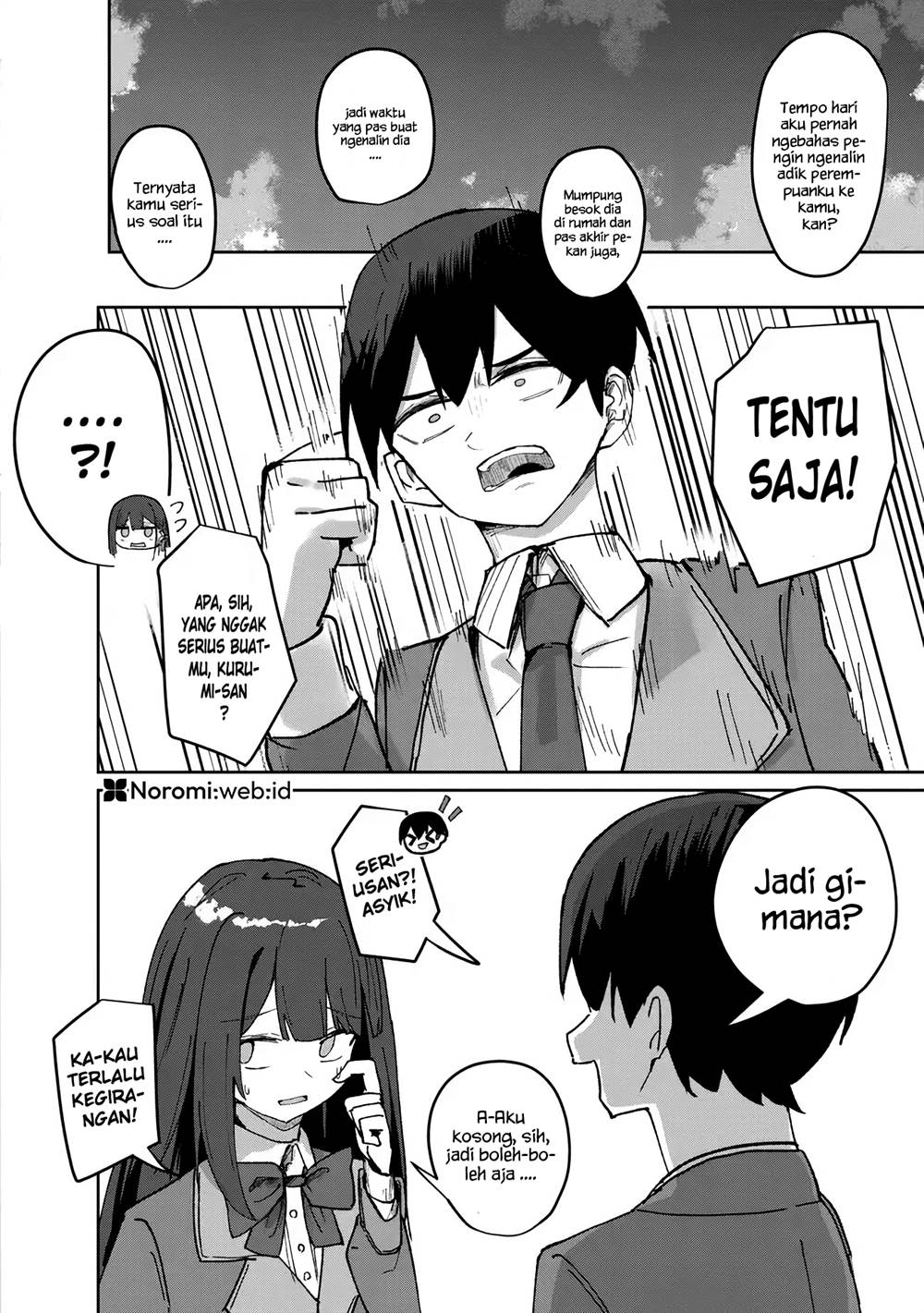 Tobioriru Chokuzen No Doukyuusei Ni “sekkusu Shiyou!” To Teianshite Mita Chapter 4.1