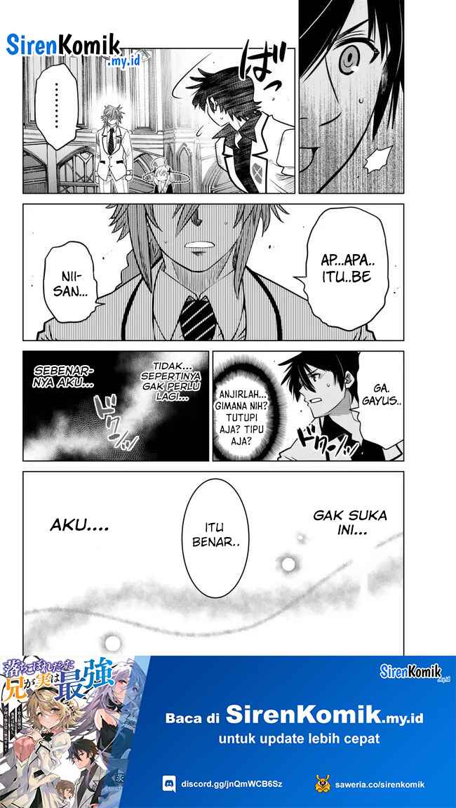 Ochikobore Datta Ani Ga Jitsuha Saikyou Shijou Saikyou No Yuusha Wa Tensei-shi, Gakuen De Mujikaku Ni Musou Suru Chapter 24