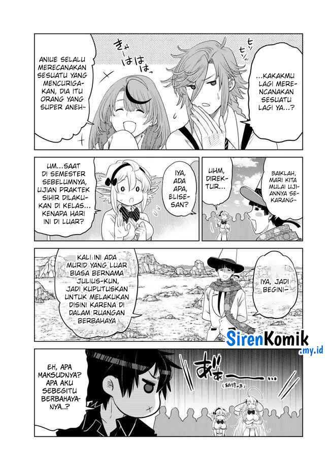 Ochikobore Datta Ani Ga Jitsuha Saikyou Shijou Saikyou No Yuusha Wa Tensei-shi, Gakuen De Mujikaku Ni Musou Suru Chapter 30