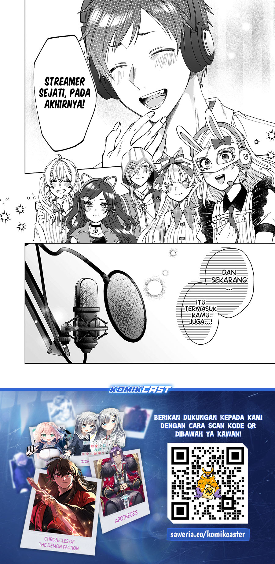 Koi Shita No De, Haishin Shite Mita Chapter 96.5