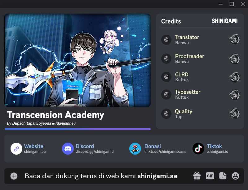 Transcension Academy Chapter 108