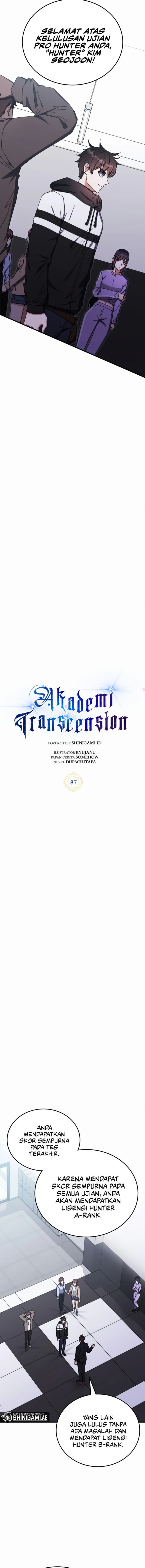 Transcension Academy Chapter 87