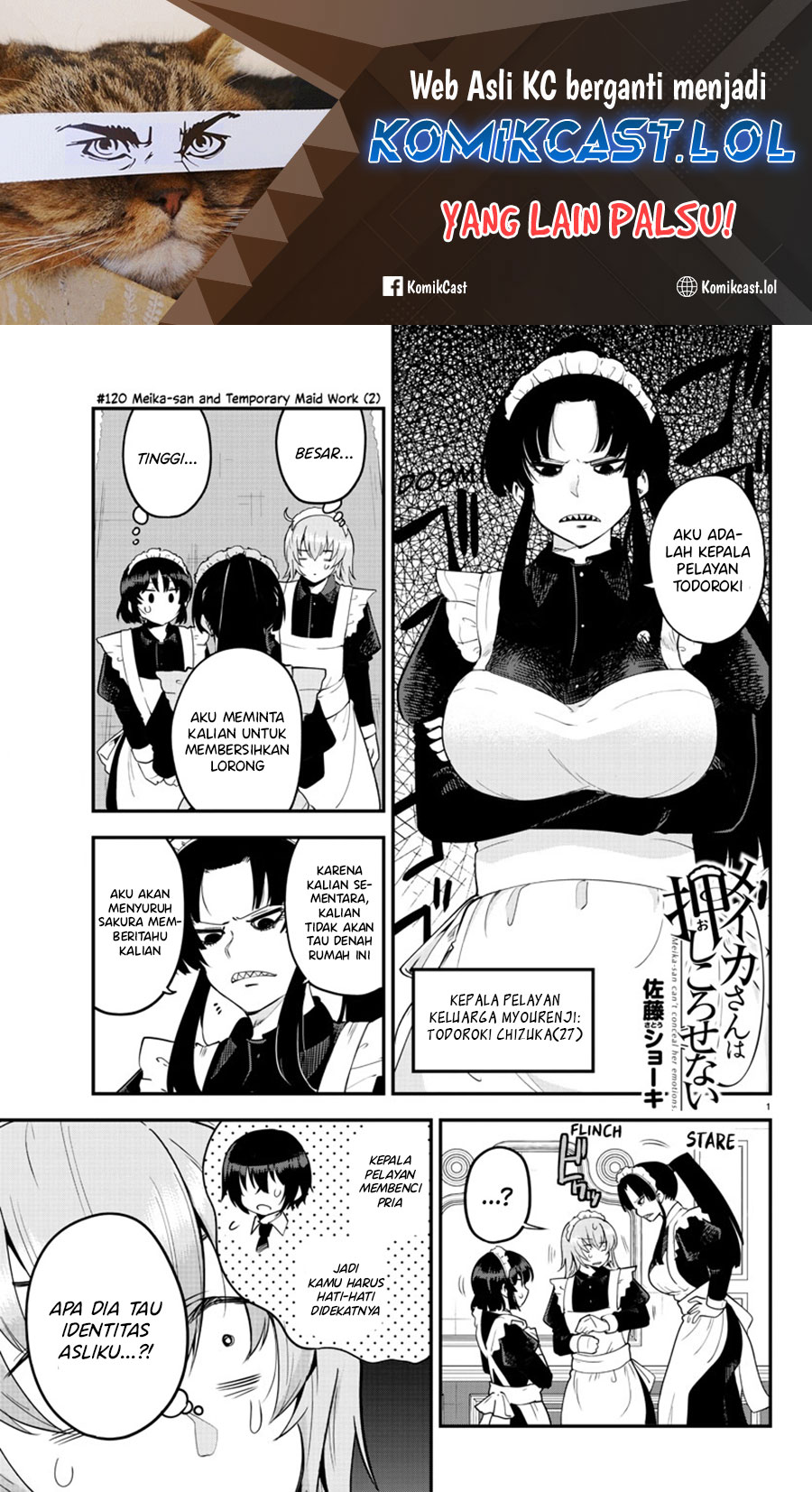 Meika-san Can’t Conceal Her Emotions Chapter 120