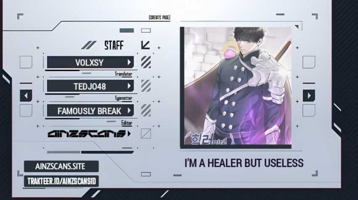 I’m A Healer But Useless Chapter 1