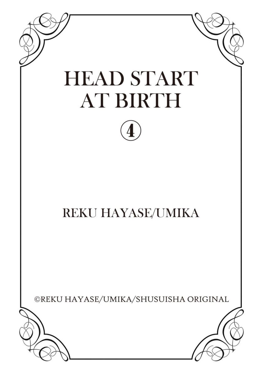 Head Start At Birth Chapter 4