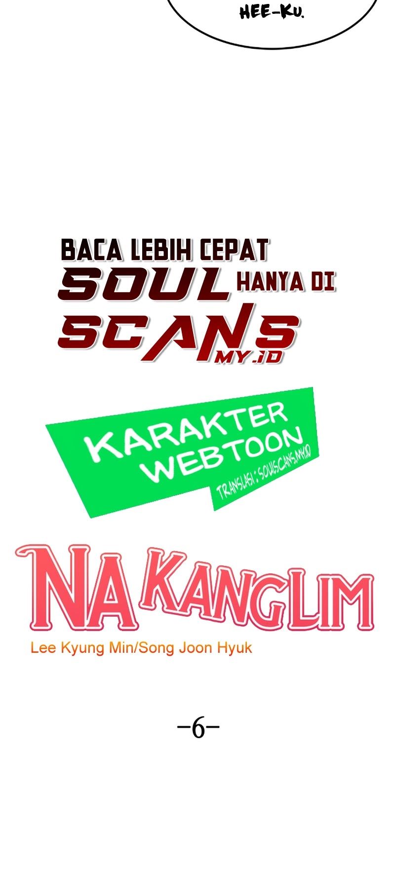 Webtoon Character Na Kang Lim Chapter 6