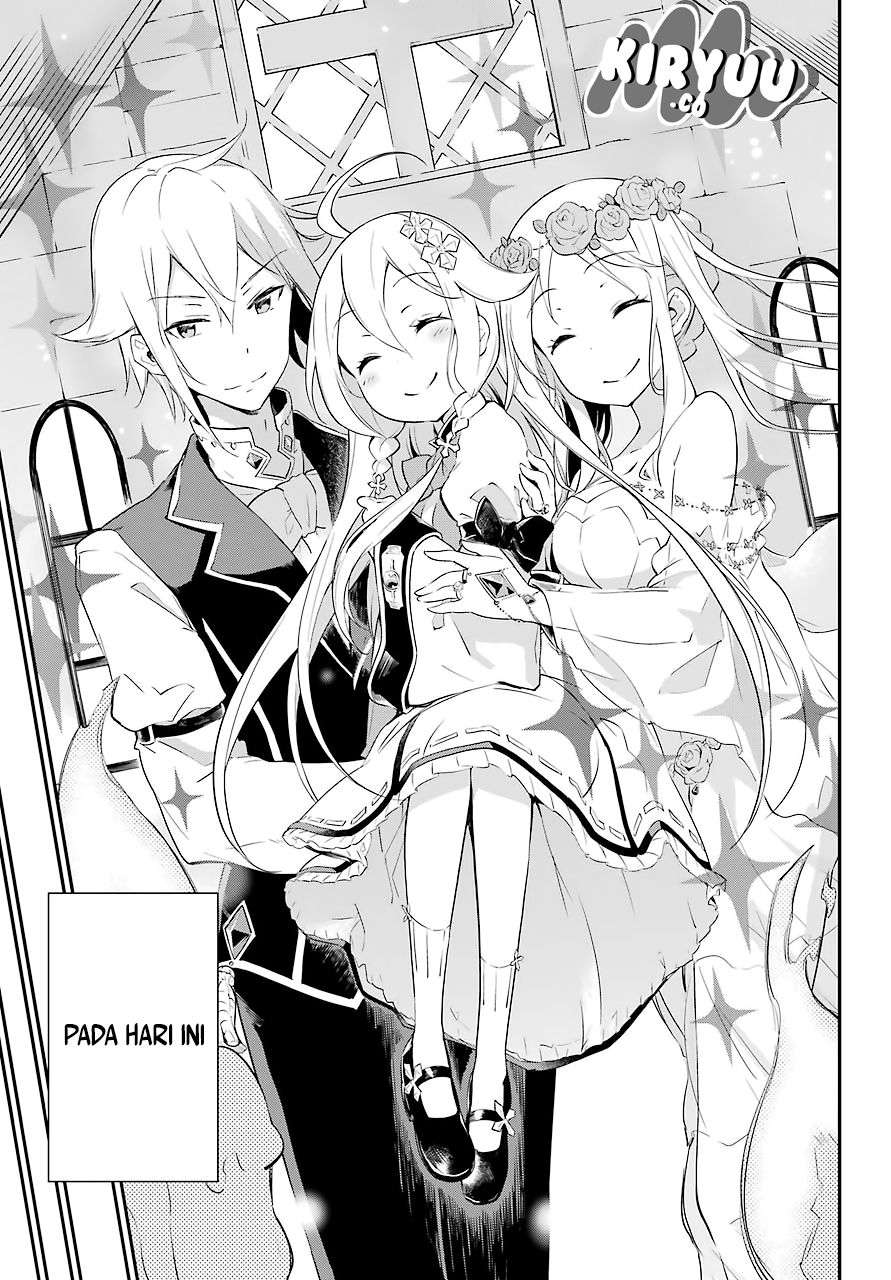 Chichi Wa Eiyuu, Haha Wa Seirei, Musume No Watashi Wa Tenseisha Chapter 1