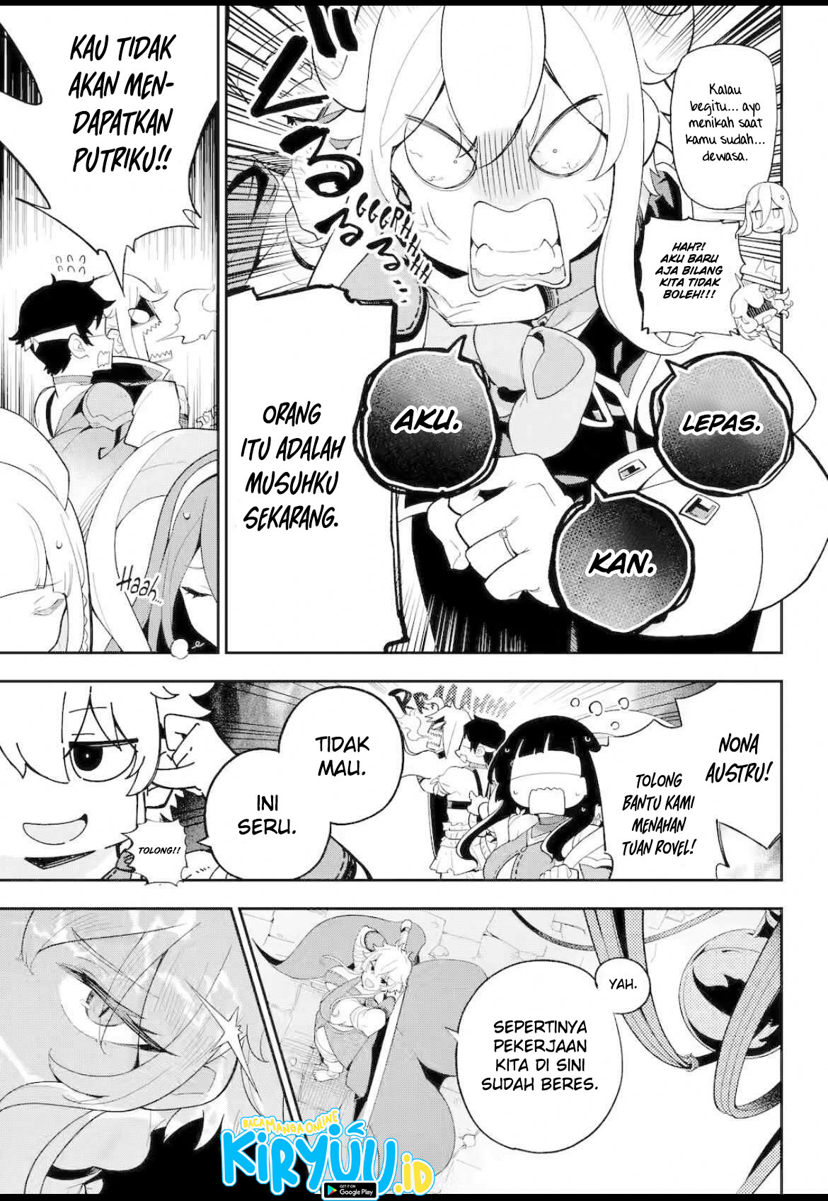 Chichi Wa Eiyuu, Haha Wa Seirei, Musume No Watashi Wa Tenseisha Chapter 60.2