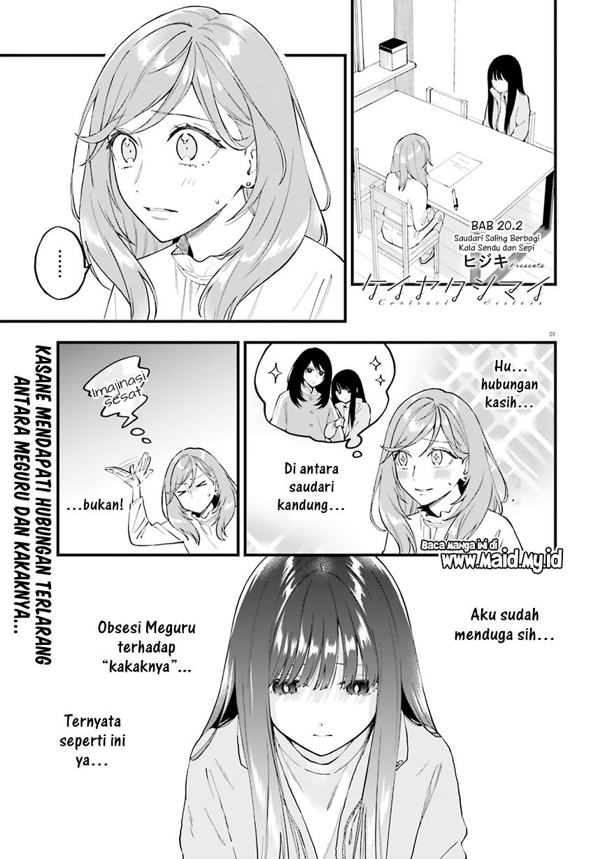 Keiyaku Shimai Chapter 20.2