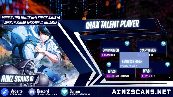Max Talent Player Chapter 15