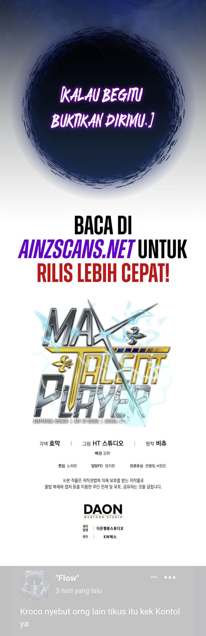 Max Talent Player Chapter 19