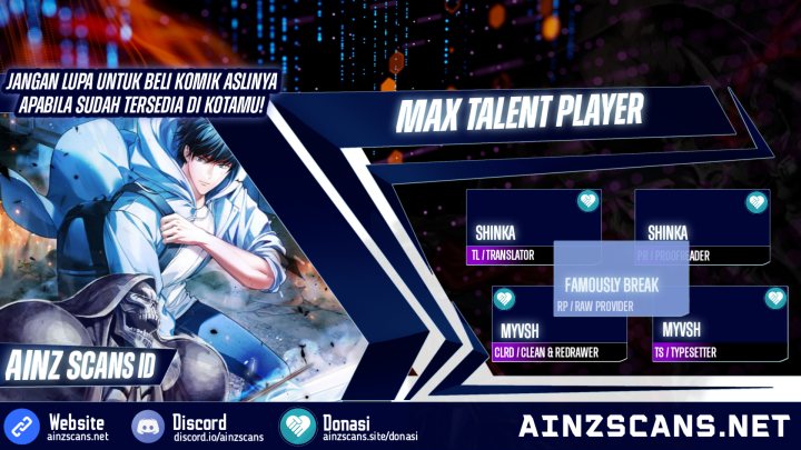 Max Talent Player Chapter 29