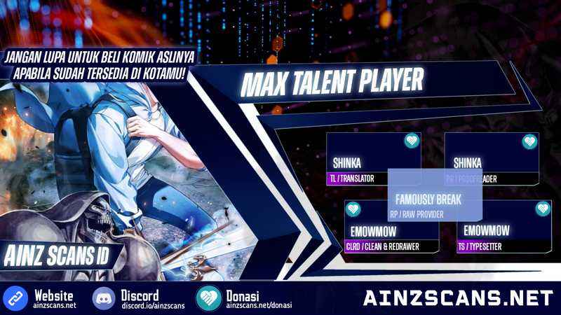 Max Talent Player Chapter 32