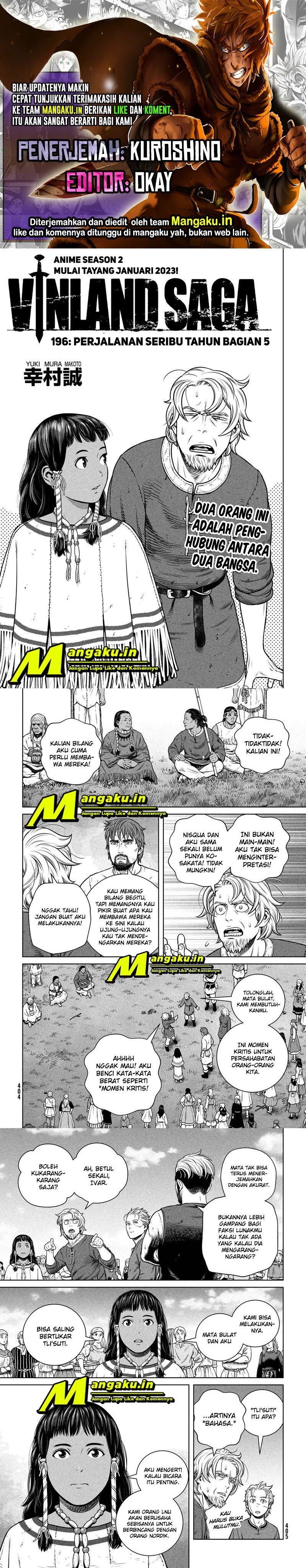 Vinland Saga Chapter 196