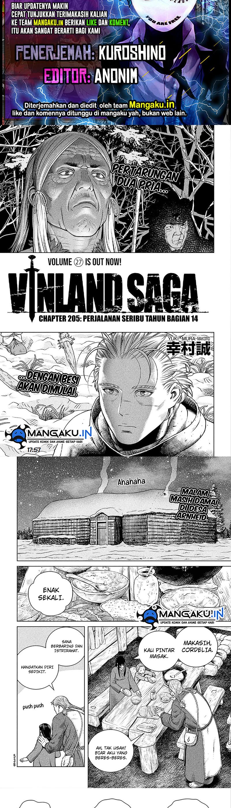 Vinland Saga Chapter 205