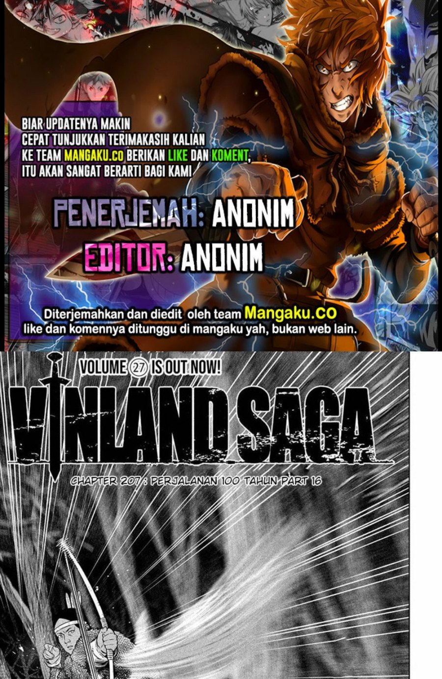 Vinland Saga Chapter 207